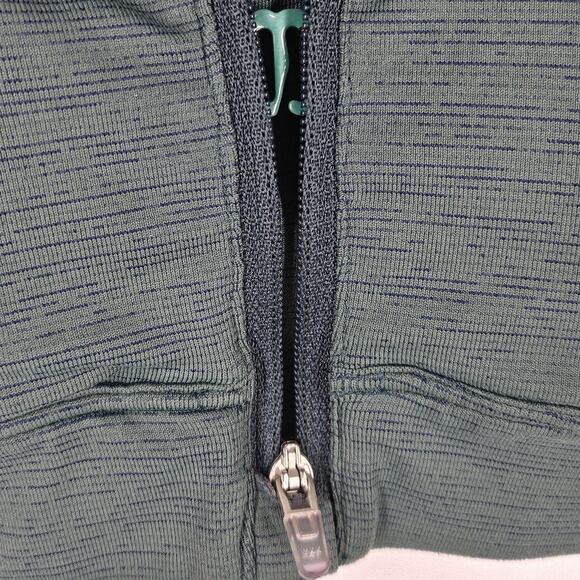 OUTDOOR VOICES WOMEN'S GREEN SPORTS BRA - SIZE MEDIUM ZIPPER BACK - Picture 3 of 8